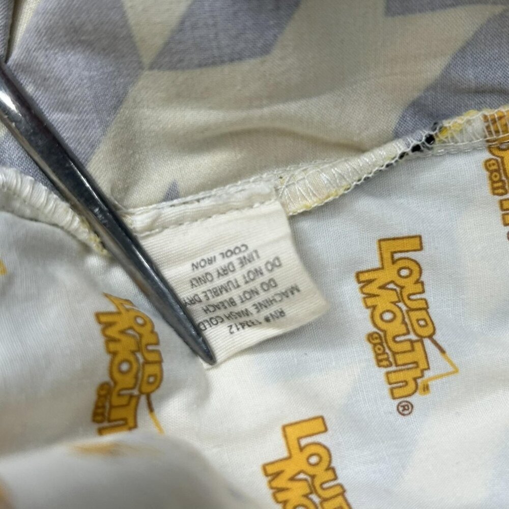 Loudmouth Golf Shorts Mens 38 Yellow Houndstooth Chino Stretch Golf 11 Inseam - Picture 6 of 10
